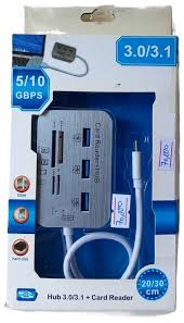 LECTEUR  HUB 3.0/3.1+ CARD READER