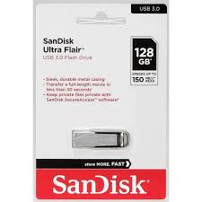 Clé USB 3.0 SanDisk Ultra Flair 128 Go