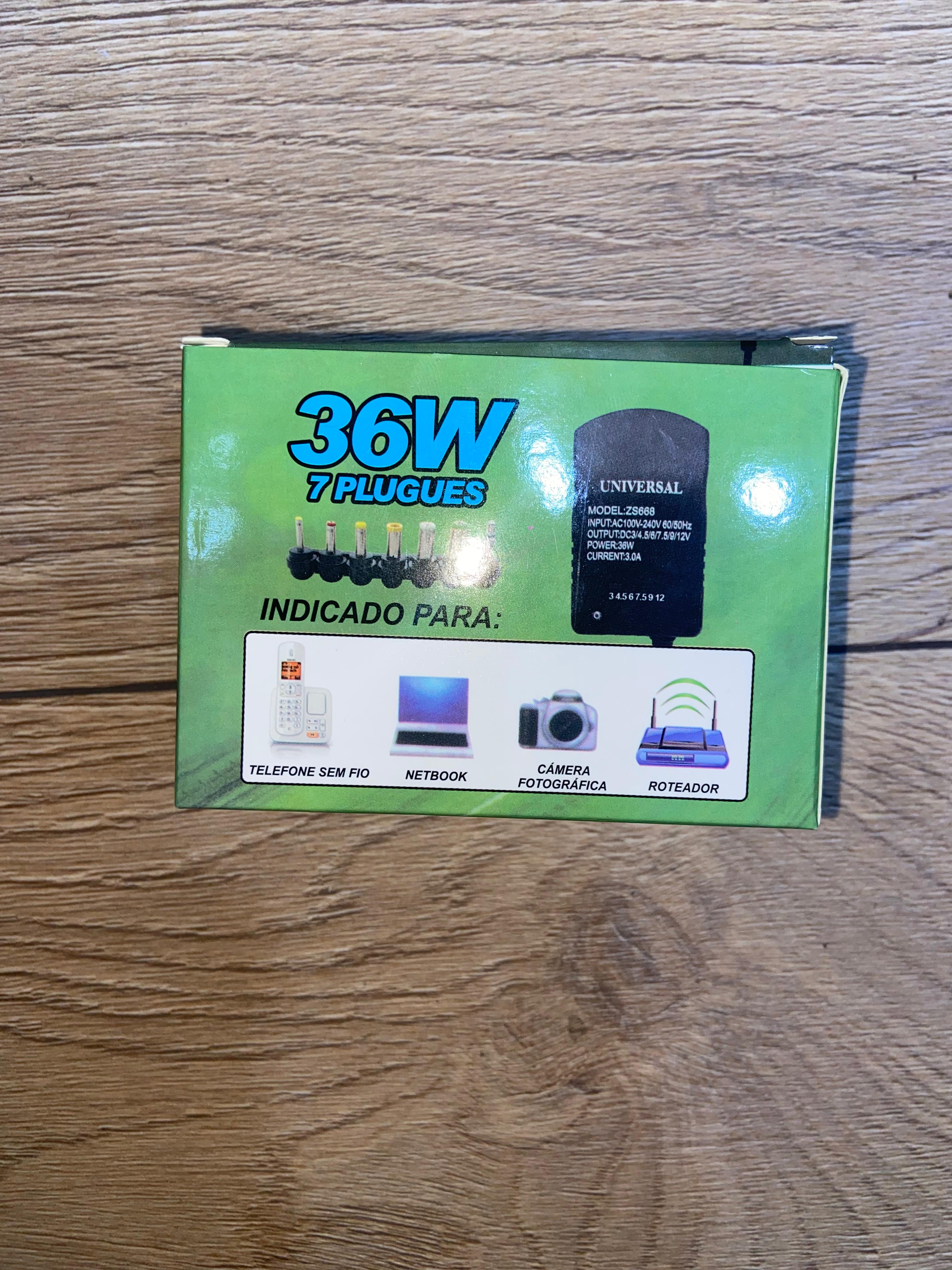 Universal Adjustable Voltage Charging Power Adapter 36W