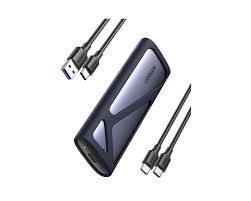 boitier UGREEN M.2 NVMe & M.2 SATA CABLE USB 3.0 & TYPE-C (90264)