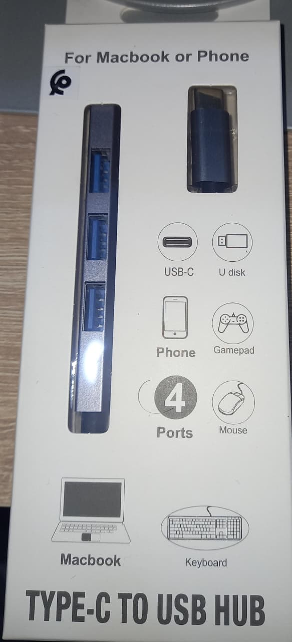 TYPE-C TO USB HUB T-818B
