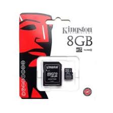Carte Mémoire microSDHC KINGSTON 8GB