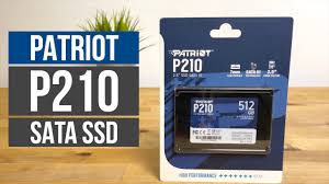 Disque Dur interne SSD Patriot P210 - 512Go SATA III Noir