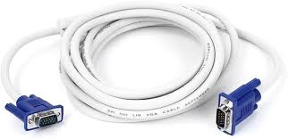 CABLE VGA 5M BLANC