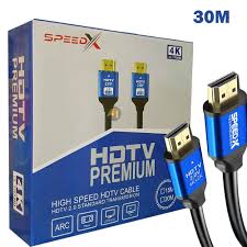 Câble HDMI Prémium HDTV 4K High Speed 30 M