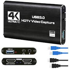 Carte de capture audio vidéo 4K