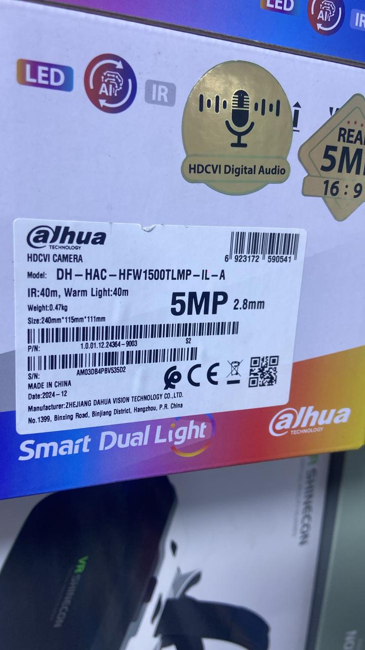 CAMERA DH-HAC-HFW1500TLMP-IL-A