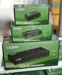 Splitter HDMI 4K 1x8 – Répartiteur HDMI Ultra HD 8 Sorties