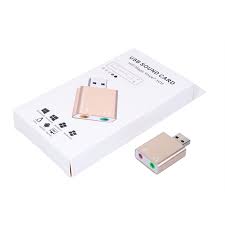 Carte son USB 7.1 Adaptateu